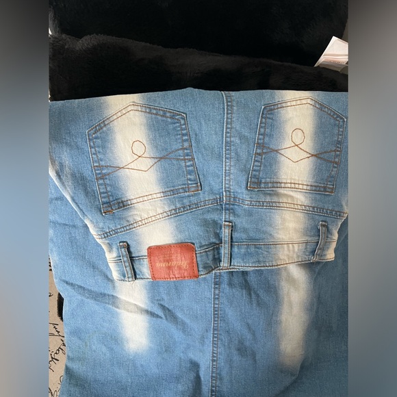 One of a Kind - Denim Maxi Skirt - Picture 4 of 4